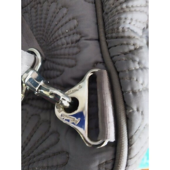 Petunia Pickle Bottom Dark Gray Satchel/Backpack Diaper Bag - Picture 8 of 10